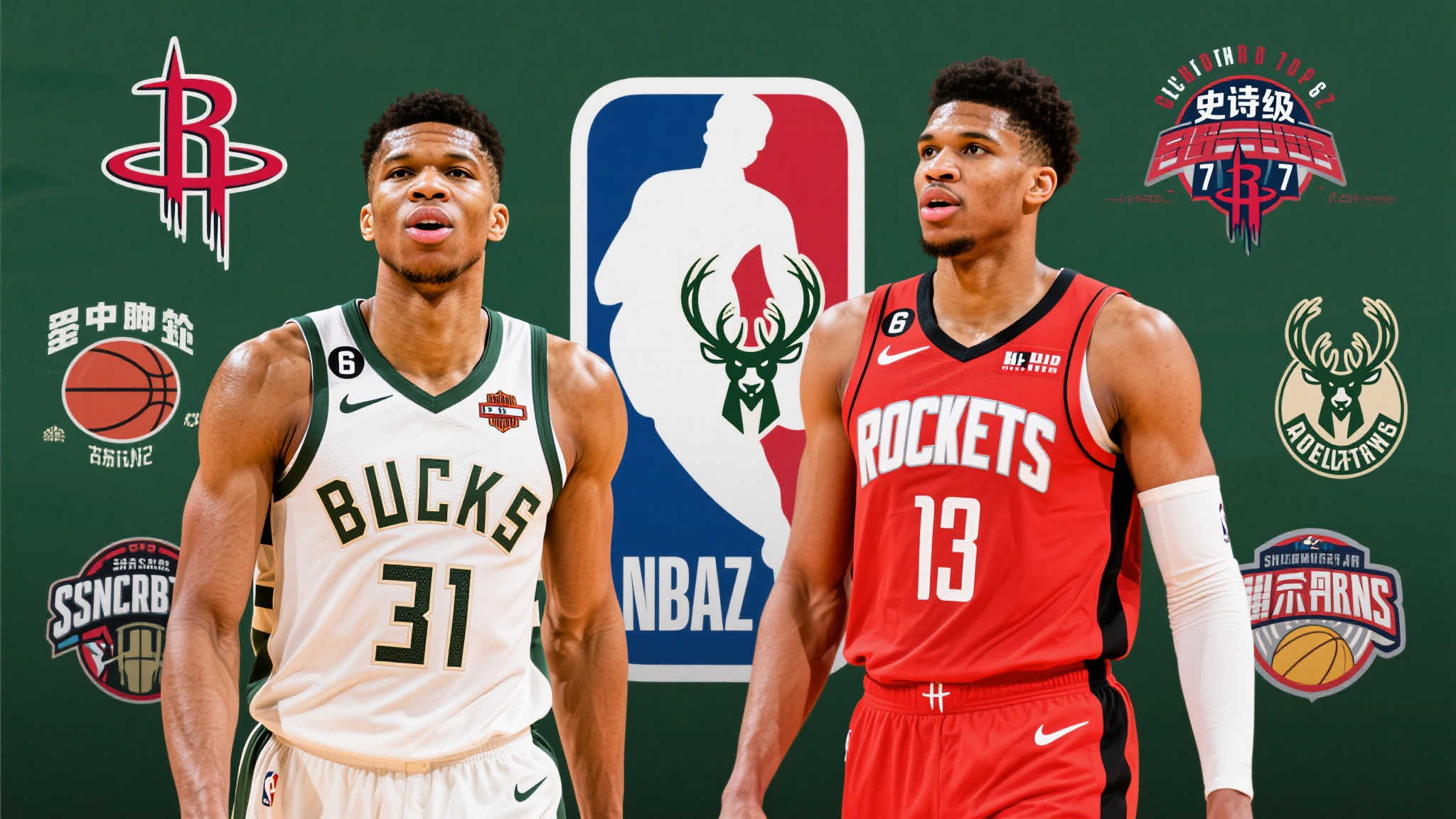 火箭雄鹿酝酿大交易，字母哥或加盟休城！